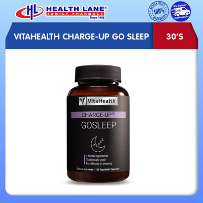 VITAHEALTH CHARGE-UP GO SLEEP (30'S)